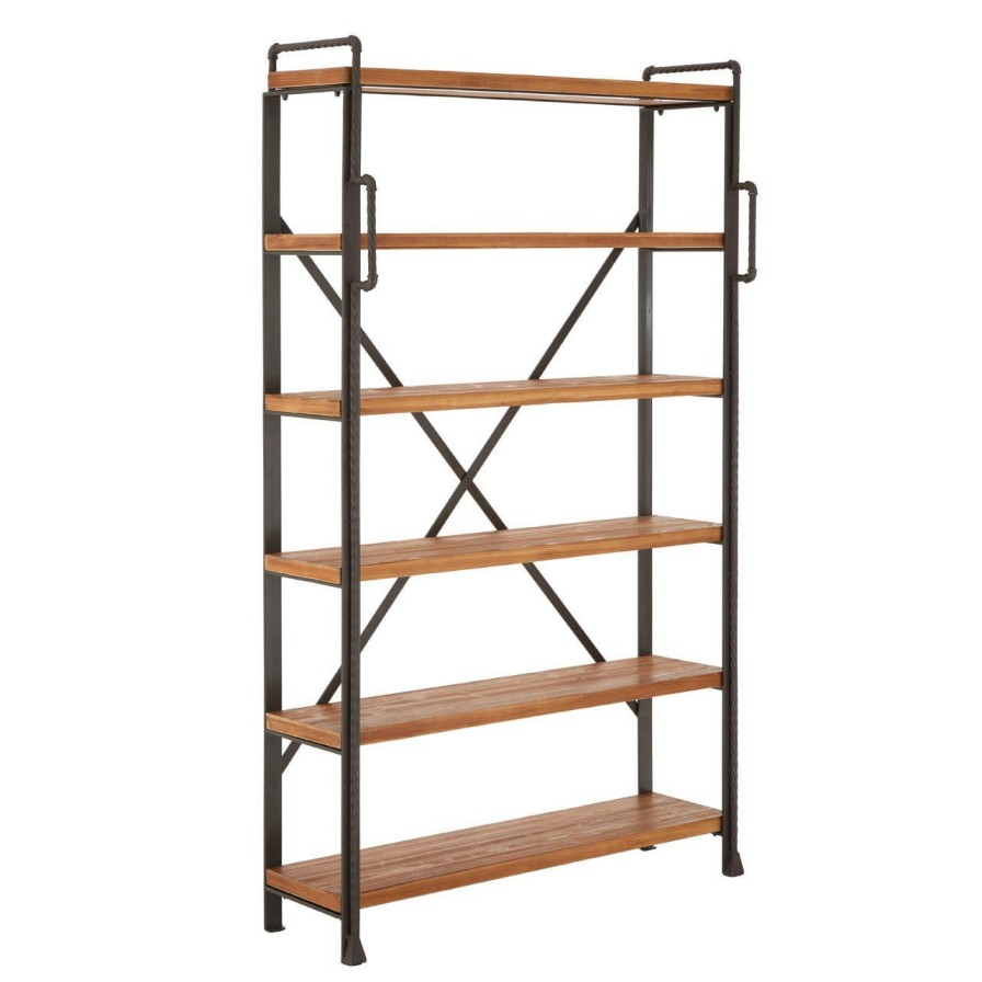 FURNITURE Fifty Five South Storage | New Foundry 6 Tier Shelf Unit