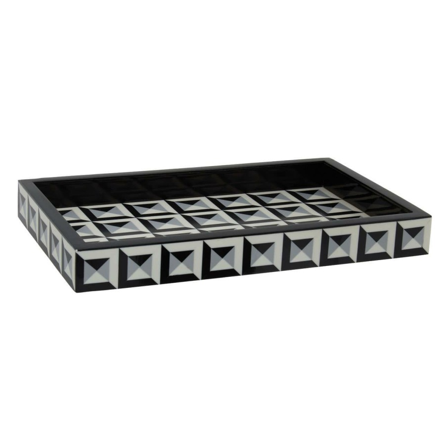 Accessories Fifty Five South Trays and Coasters | Davino Rectangular Tray