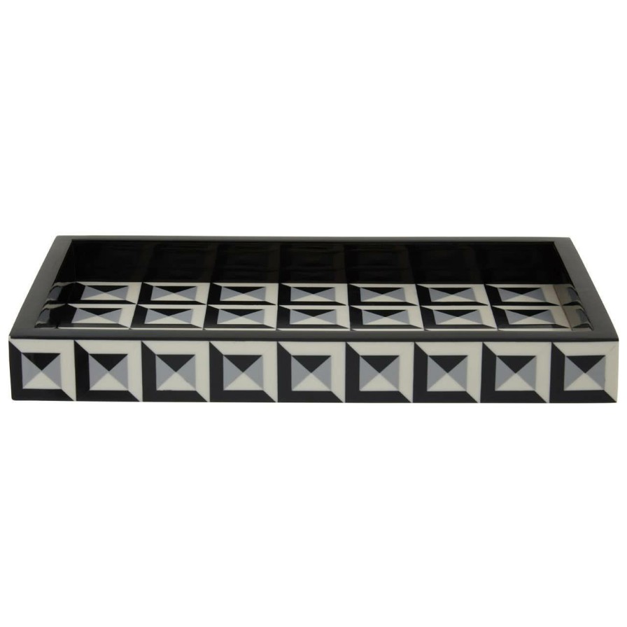 Accessories Fifty Five South Trays and Coasters | Davino Rectangular Tray