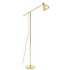 Accessories Premier Floor Lamps | Stockholm Shiny Brass Adjustable Floor Lamp