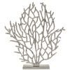 Accessories Fifty Five South Sculptures and Ornaments | Prato Small Silver Nickel Finish Coral Sculpture