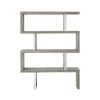 FURNITURE Fifty Five South Storage | Ulmus Grey Elm Wood 4 Tier Bookshelf