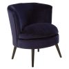 FURNITURE Fifty Five South Seating | Midnight Blue Round Armchair