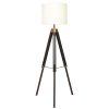 Accessories Premier Floor Lamps | Malvern Tripod Floor Lamp With Black Base