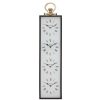 Accessories Fifty Five South Mantel Clocks | Hampstead Large Time Zone Clock