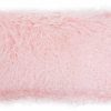 Accessories Bosie Cushions | Bosie Large Pink Mongolian Lamb Fur Cushion