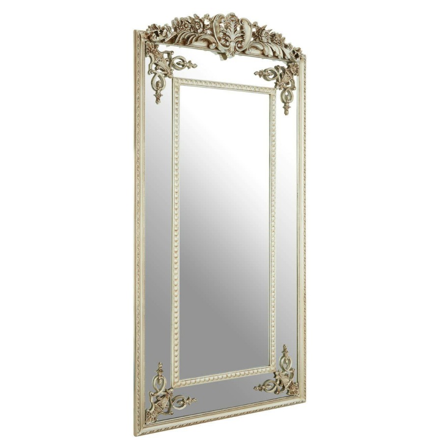 Bathe and Utility Fifty Five South Mirrors | Marseille Champagne Rectangular Wall Mirror