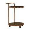 FURNITURE Fifty Five South Bar Carts and Trolleys | Ackley2 Tier Gold Finish Drinks Trolley