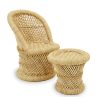 FURNITURE Premier Seating | Rowan Childrens Natural Chair And Stool