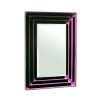 Bathe and Utility Premier Mirrors | Purple Mirrored Bevelled Frame Mirror