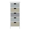 FURNITURE Premier Storage | New England White 5 Drawers Chest