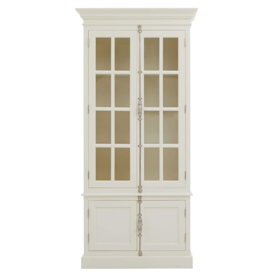 FURNITURE Fifty Five South Storage | Covent White Cabinet