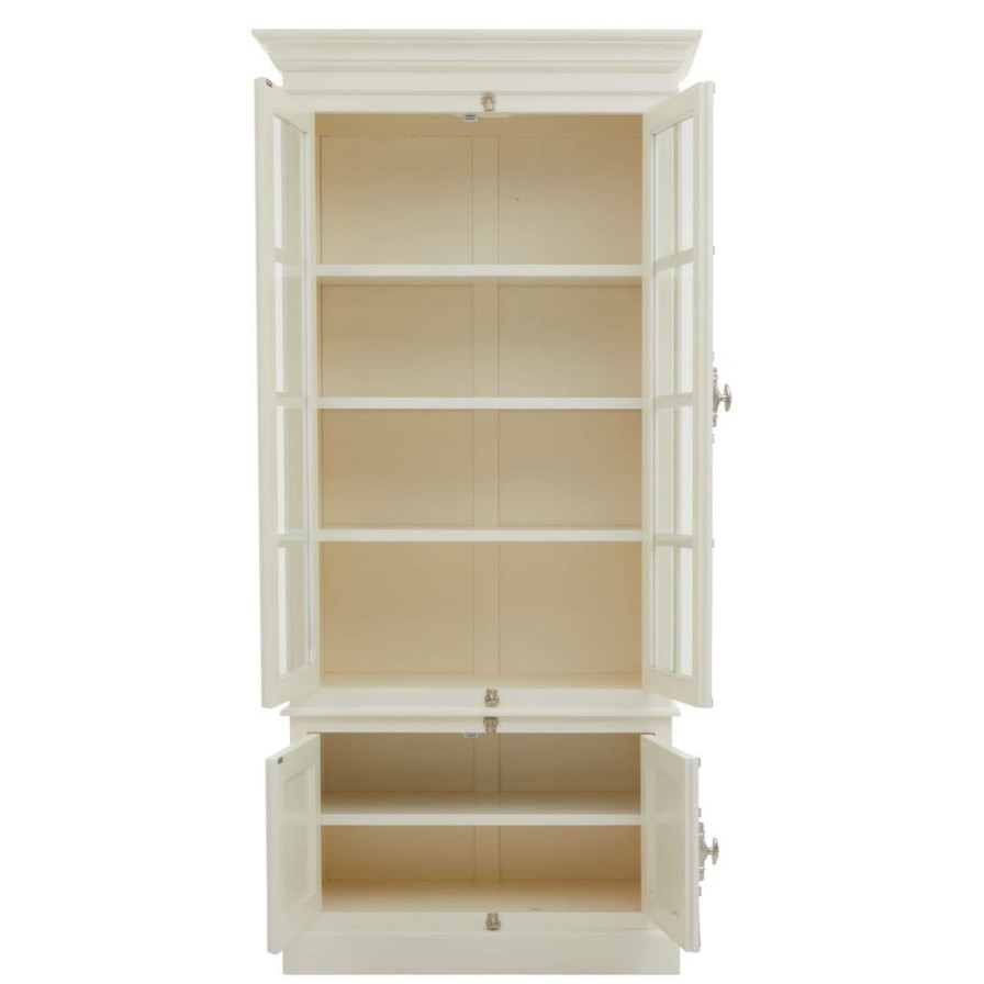 FURNITURE Fifty Five South Storage | Covent White Cabinet