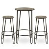 FURNITURE Premier Bar Tables | District 3Pc Bar Table And Stool Set