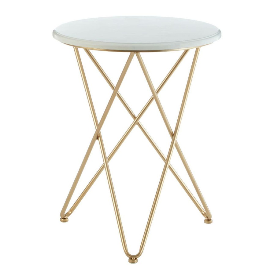 FURNITURE Premier Side Tables | Lexi Round Side Table With Hairpin Legs