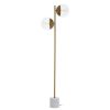 Accessories Premier Floor Lamps | Revive Two Light Gold Finish Floor Lamp