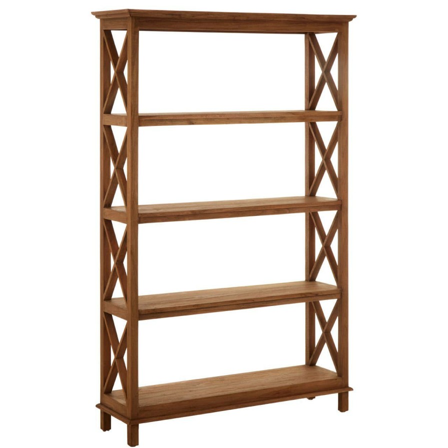 FURNITURE Fifty Five South Bookcases | Lovina 4 Tier Shelf Unit