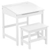 FURNITURE Premier Tables and Desks | Childrens White Desk And Stool