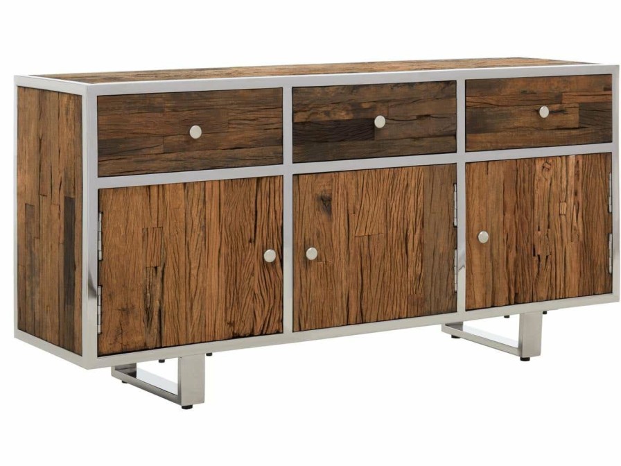 FURNITURE Fifty Five South Storage | Kerala Natural Wood Sideboard