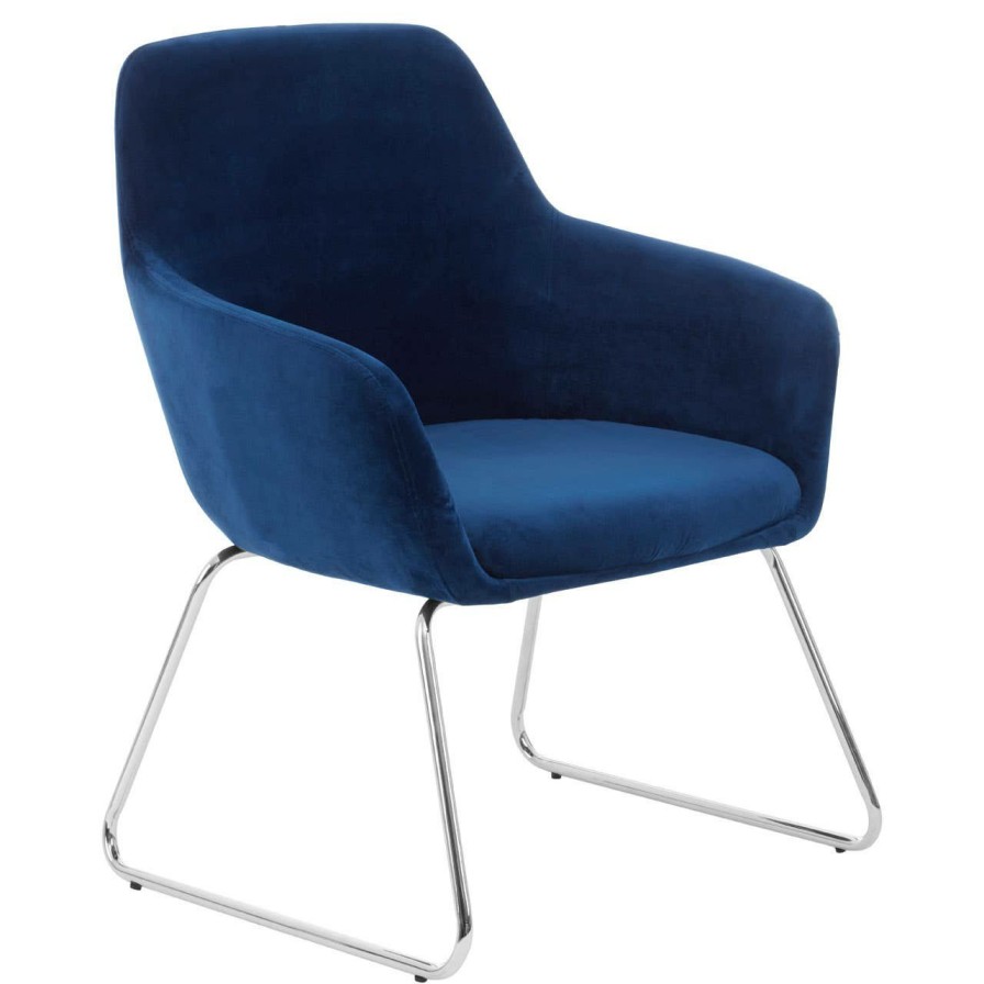 FURNITURE Premier Seating | Stockholm Blue Fabric Chair