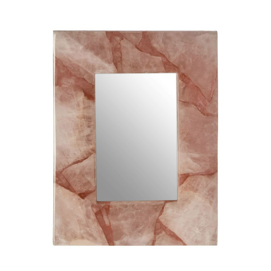 Accessories Fifty Five South Photo Frames | Bowerbird Small Pink Quartz Photo Frame