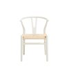 FURNITURE Fifty Five South Seating | Lyon Wishbone Antique White Chair