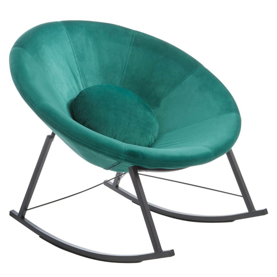 FURNITURE Fifty Five South Seating | Arto Green Rocking Chair