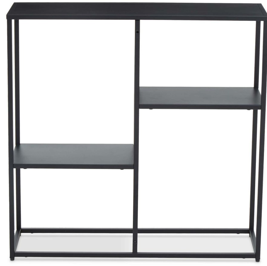 FURNITURE Premier Shelving | Acero Black Metal Multi Shelf Unit