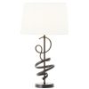 Accessories Fifty Five South Table Lamps | Zavi Matte Black Squiggle Table Lamp