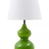 Accessories Premier Table Lamps | Heidy Light Green Glass Table Lamp With Chrome Base.