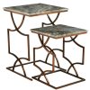 FURNITURE Fifty Five South Side Tables | Templar Set Of 2 Square Side Tables