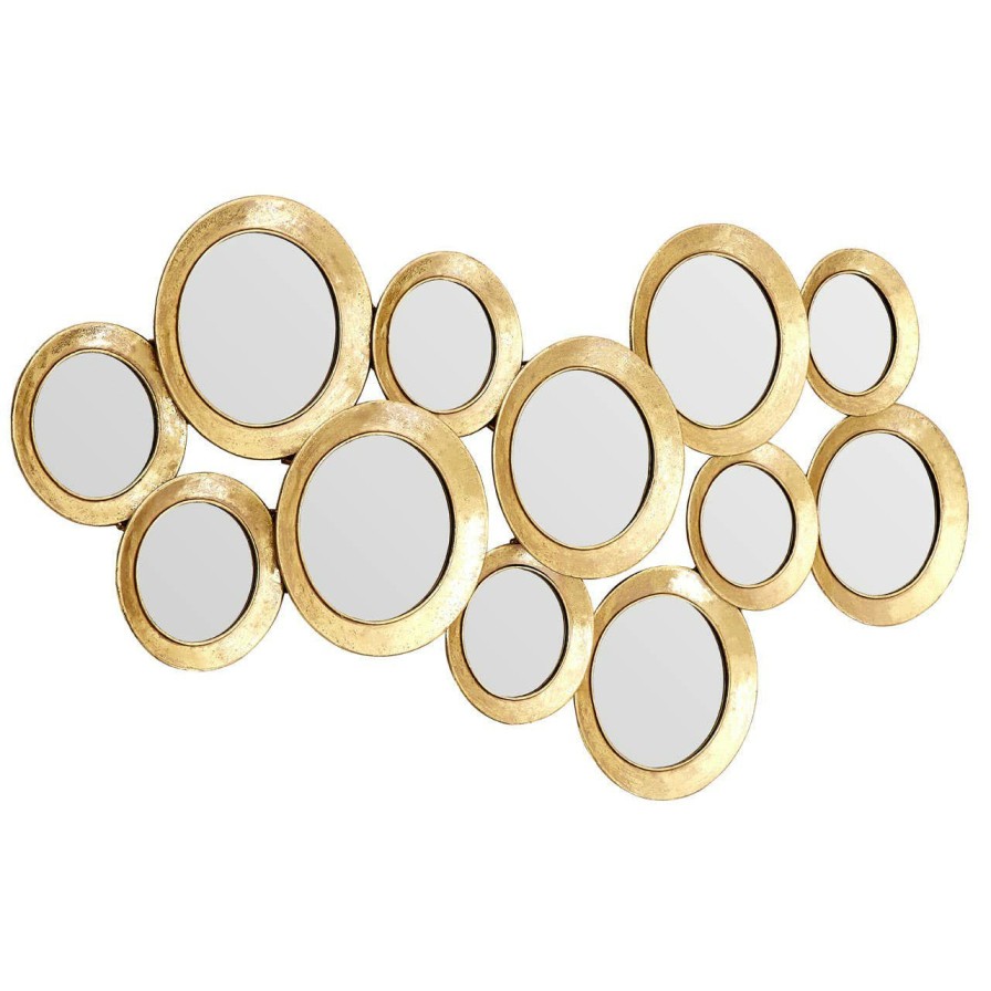 Bathe and Utility Premier Mirrors | Marcia Gold Finish Wall Mirror