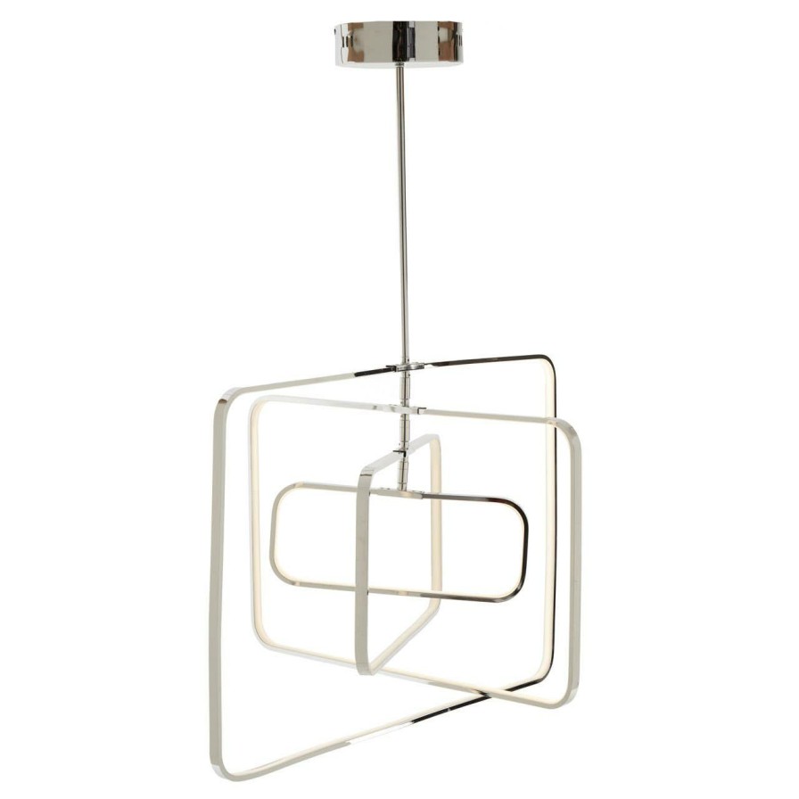 Accessories Fifty Five South Light and Ceiling Shades | Trieste Large Rectangular Pendant Light