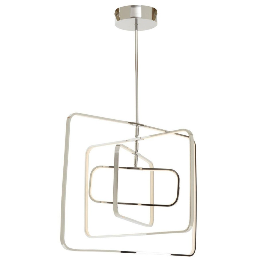 Accessories Fifty Five South Light and Ceiling Shades | Trieste Large Rectangular Pendant Light