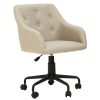 FURNITURE Premier Home Office Chairs | Brent Beige And Black Home Office Chair