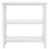 FURNITURE Premier Storage | Heritage Three Shelf Ivory Bookcase