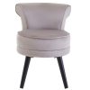 FURNITURE Premier Statement Chairs | Kids Loretta Mink Velvet Chair