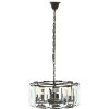 Accessories Fifty Five South Chandeliers | Babylon Small Black Iron Chandelier