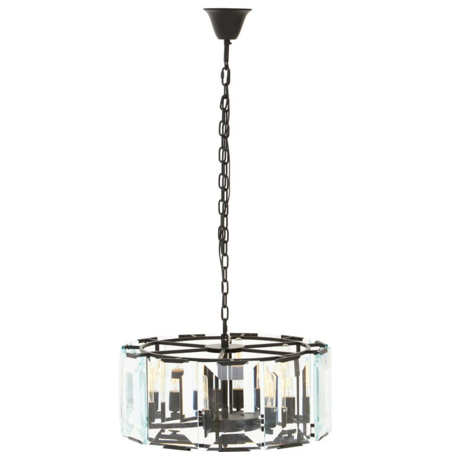 Accessories Fifty Five South Chandeliers | Babylon Small Black Iron Chandelier