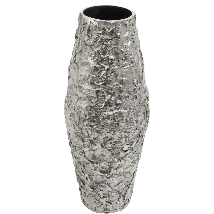 Accessories Fifty Five South Vases, Planters and Plant Stands | Akola Small Silver Vase