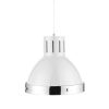 Accessories Premier Decorative Lights | White And Chrome Pendant Light