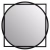 Bathe and Utility Premier Mirrors | Matera Square Black Wall Mirror