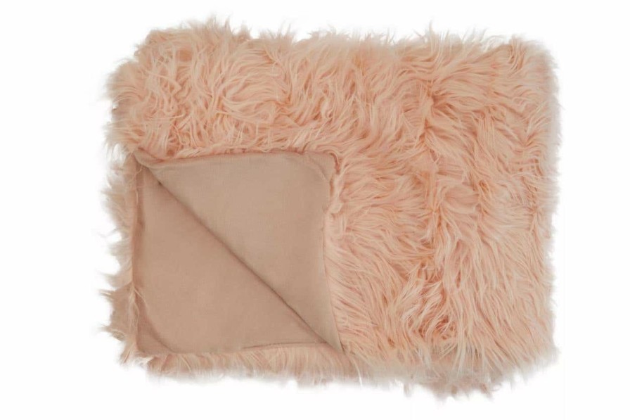 Accessories Bosie Throws and Blankets | Bosie Lamina Pink Throw