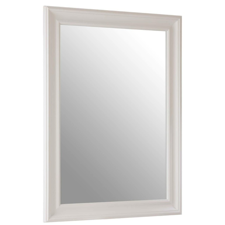 Bathe and Utility Premier Mirrors | Zelma White Finish Wall Mirror