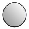 Bathe and Utility Premier Mirrors | Athena Discus Medium Black Wall Mirror