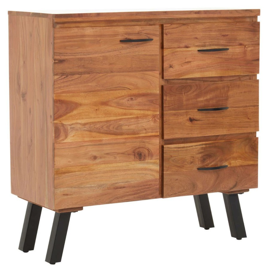 FURNITURE Fifty Five South Storage | Nashik Small Acacia Sideboard