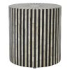 FURNITURE Fifty Five South Side Tables | Fusion Striped Side Table