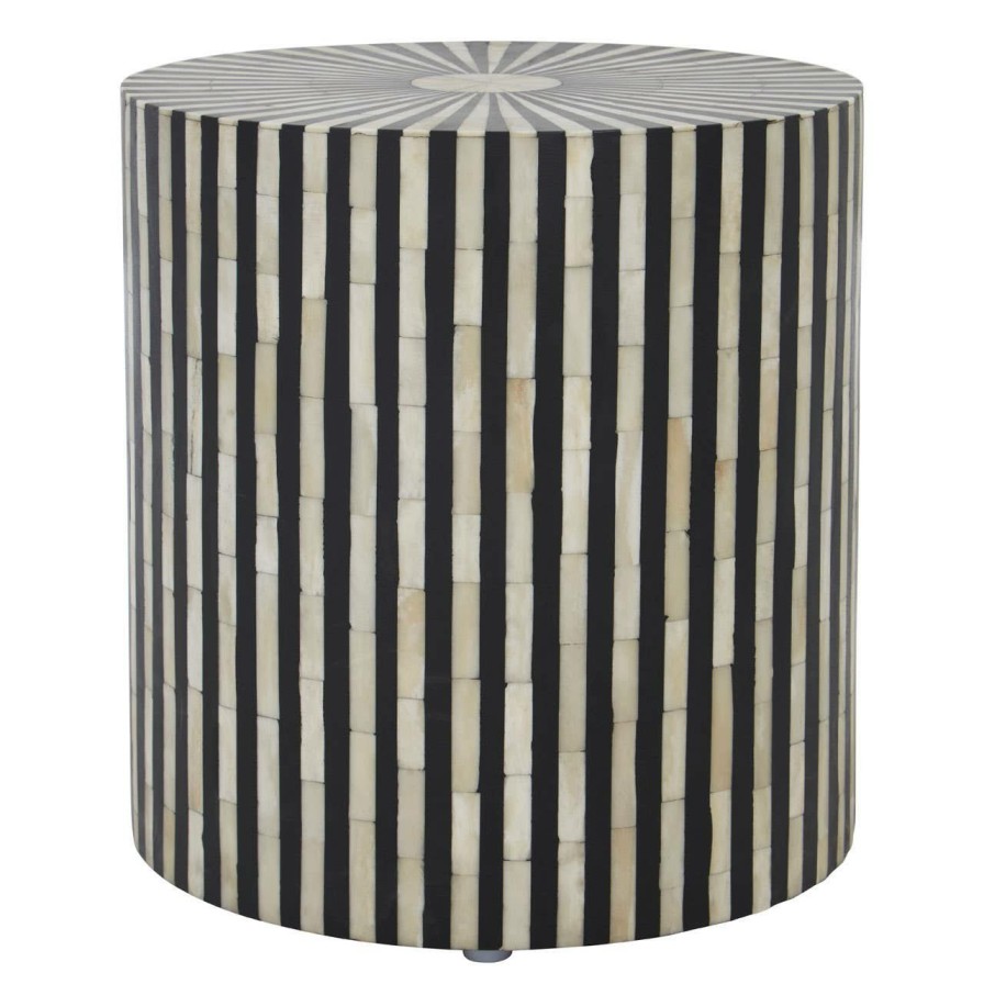 FURNITURE Fifty Five South Side Tables | Fusion Striped Side Table