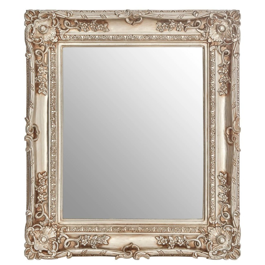 Bathe and Utility Fifty Five South Mirrors | Marseille Champagne Square Wall Mirror