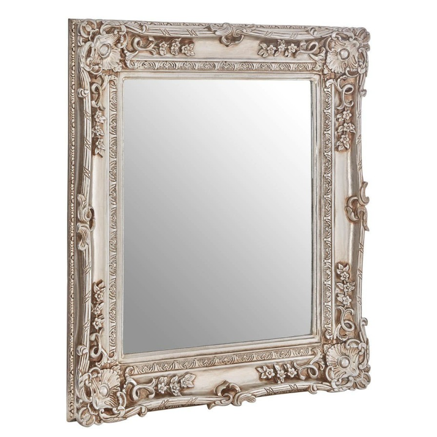 Bathe and Utility Fifty Five South Mirrors | Marseille Champagne Square Wall Mirror